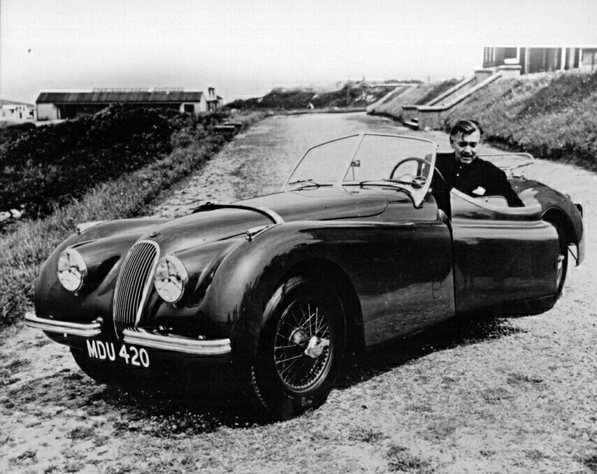 Clark Gable w Jaguarze