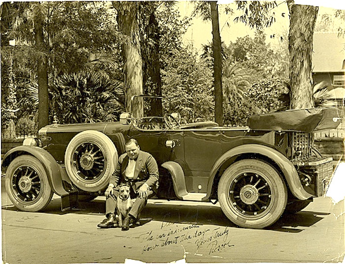 Fatty Arbuckle i Pierce-Arrow