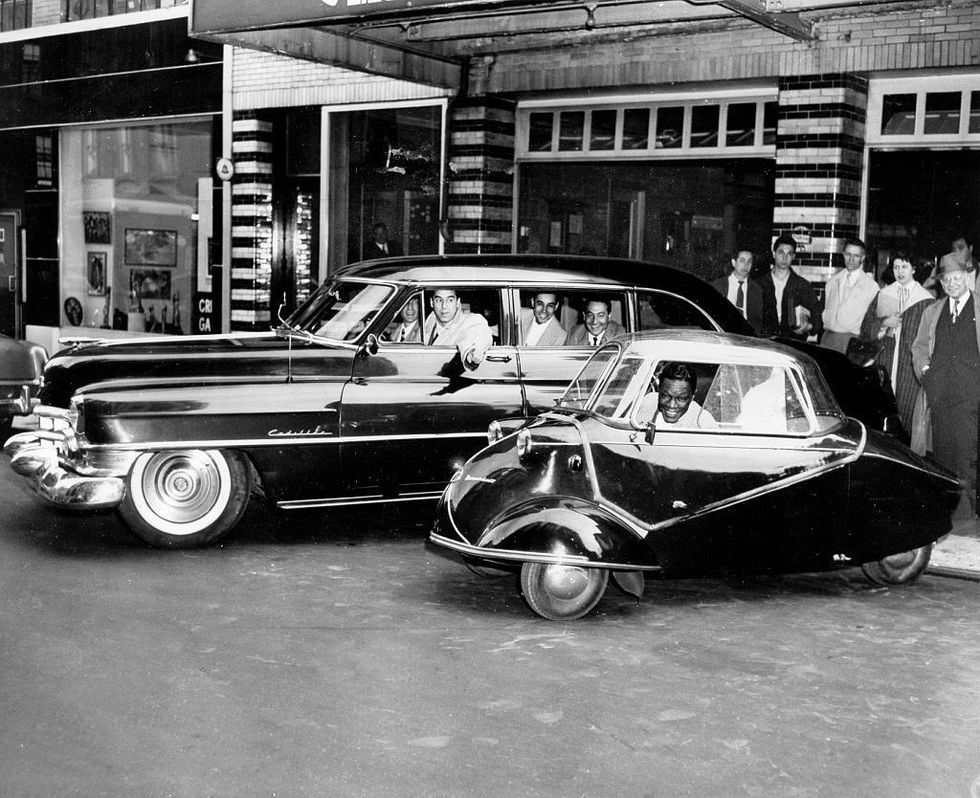 Nat King Cole w malutkim Messerschmicie