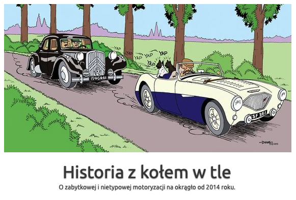 Historia z kołem w tle